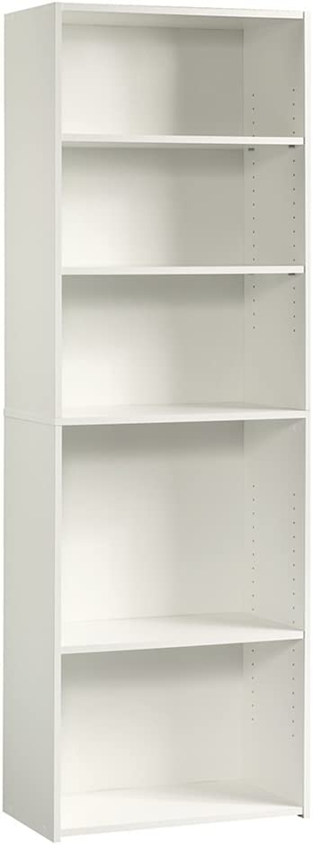 Beginnings 5-Shelf Bookcase, Soft White finish Book Case
