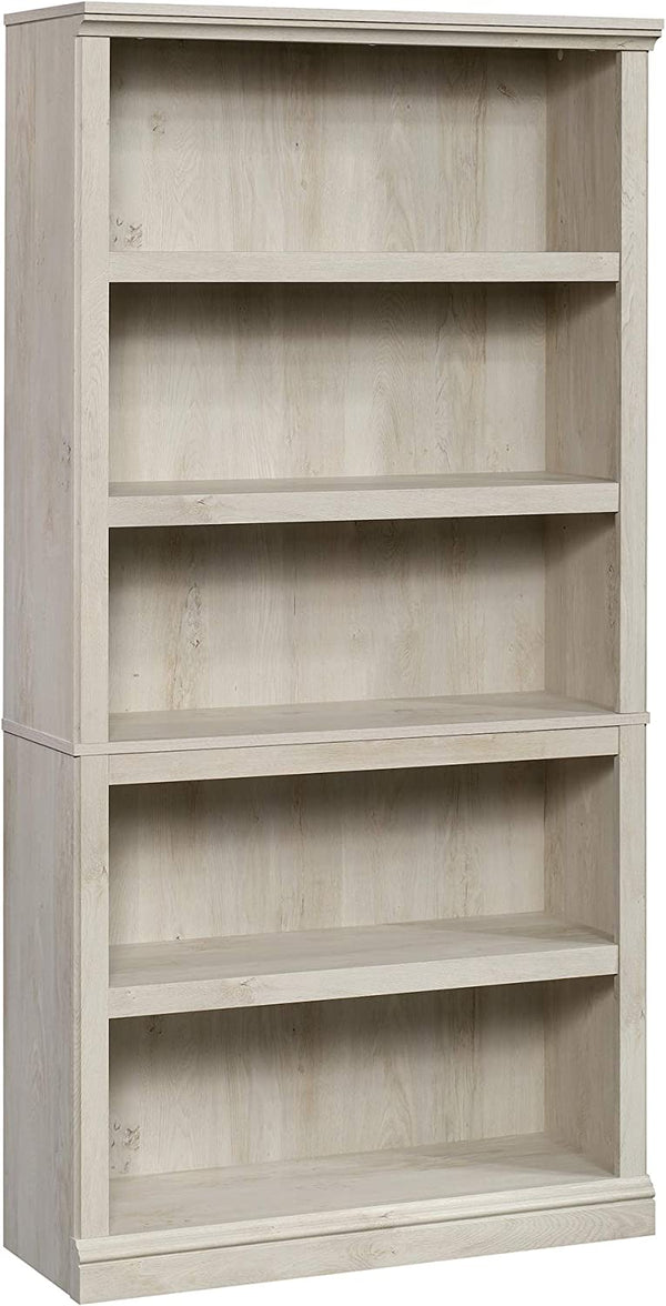 5-Shelf Bookcase, Chalked Chestnut finish Look Book Shelve