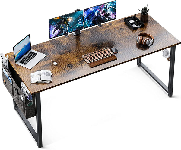 63 inch Super Large Computer Gaming Desk, Work Desk Storage Bag and Headphone Hook